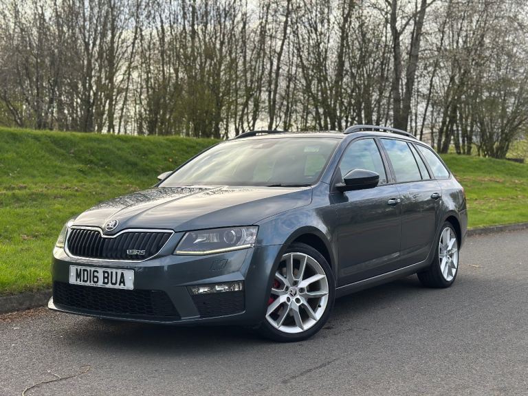 2016 Skoda Octavia VRS estate grey 2.0 TDI 184 Euro 6