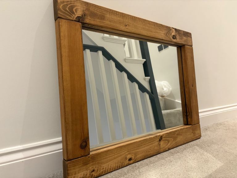 Oak Framed Mirror