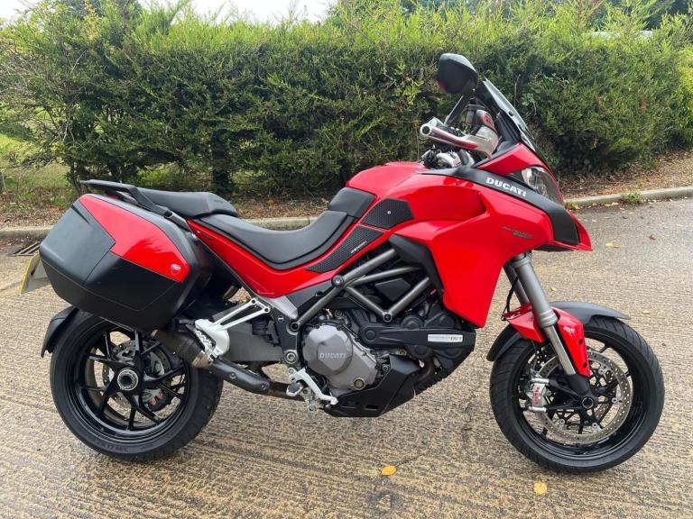 2019 69 DUCATI MULTISTRADA 1260 S DVT HIGH SPEC TOURER ADVENTURE HISTORY PANNIER