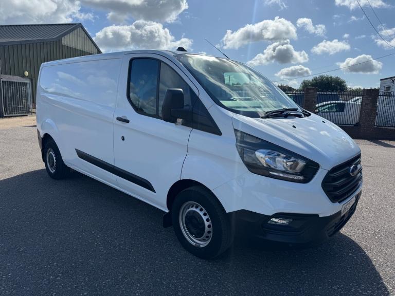 2022 Ford Transit Custom 2.0 EcoBlue Low Roof Leader Van LWB AIR CON WET BELT CHANGE PANEL VAN Di...
