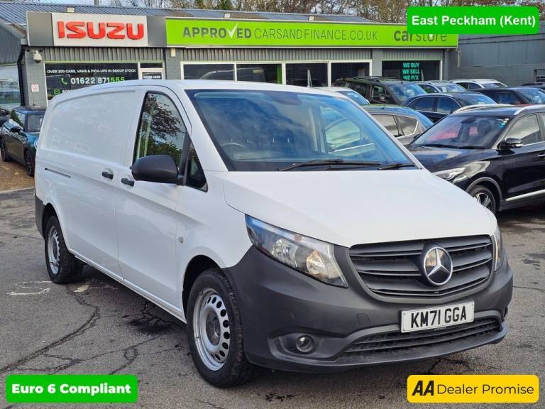 2021 Mercedes-Benz Vito 2.0 116 CDI Progressive Panel Van Automatic XLWB, 65,000 miles, Euro 6, C...