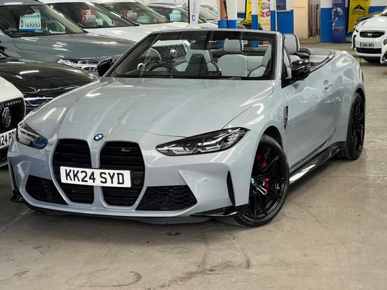 2024 BMW M4 M4 xDrive Competition M 2dr Step Auto CONVERTIBLE PETROL Automatic
