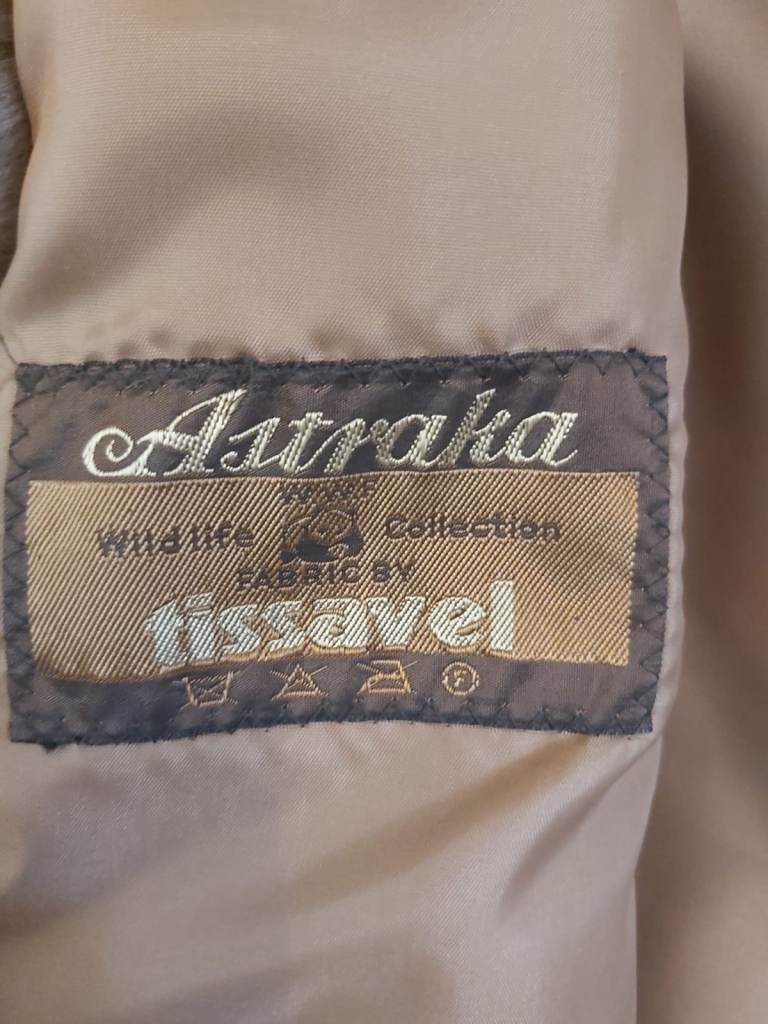 Lovely Faux fur ladies jacket small VGC