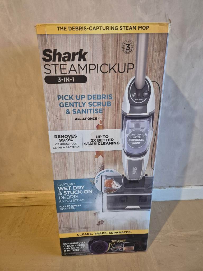 Shark Pickup 3 in 1 Steam Mop