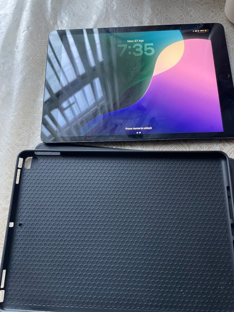 iPad 8th gen 128GB With Case