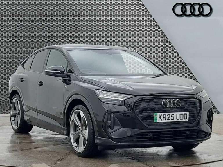 2025 Audi Q4 e-tron Q4 Sportback Black Edition 40 e-tron  150,00 kW SUV ELECTRIC Automatic