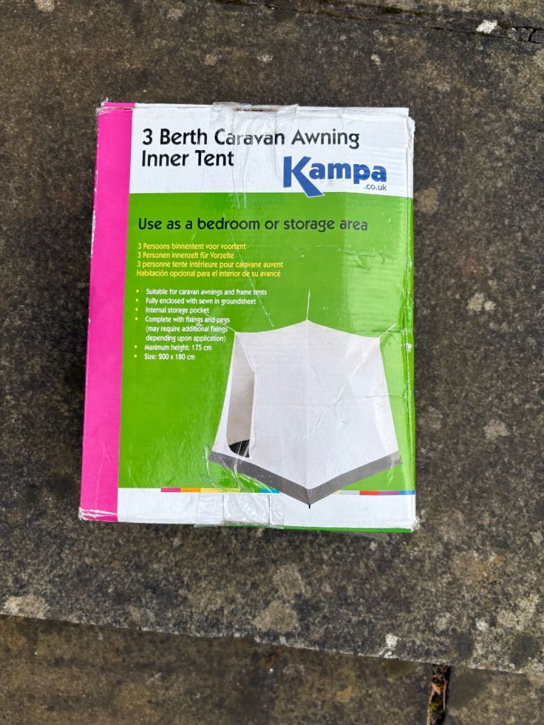 Caravan awning inner tent 