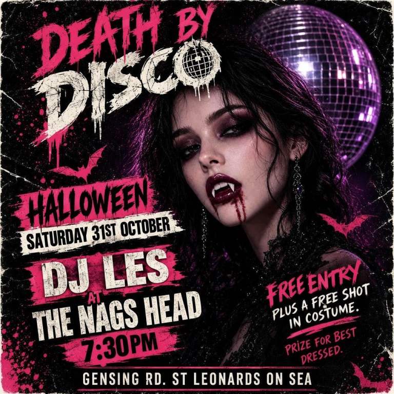 Death by Disco; DJ Les Halloween.