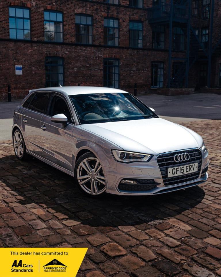 2015 Audi A3 1.6 TDI S line Sportback 5dr Diesel Manual Euro 6 (s/s) (110 ps) Hatchback Diesel Ma...