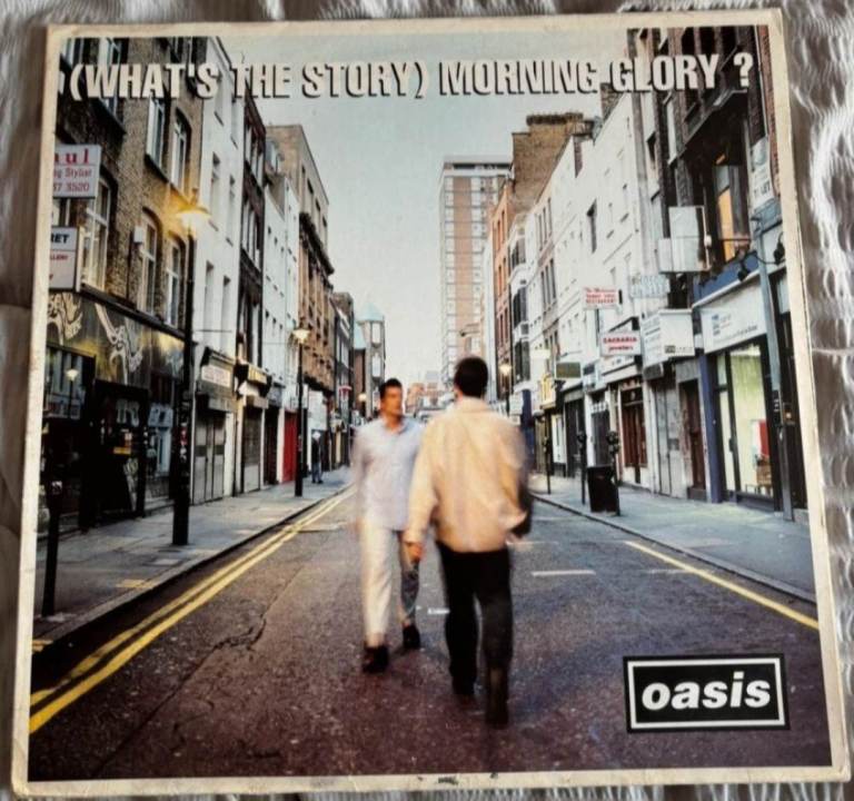 Oasis Whats the story morning glory Crelp189 1995 first pressing double vinyl