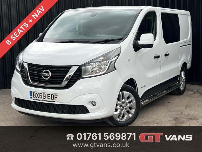  Nissan NV300 1.6 dCi 1.0t Tekna L1 H1 Crew Van 6 Seat Diesel Manual