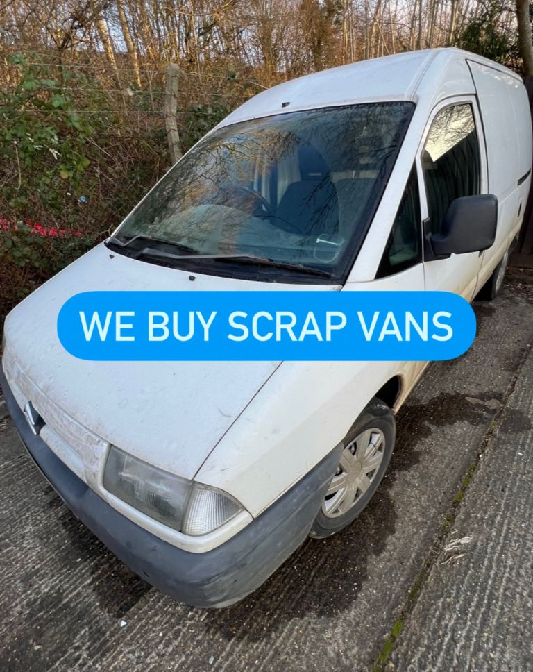 SCRAP YOUR VAN TODAY