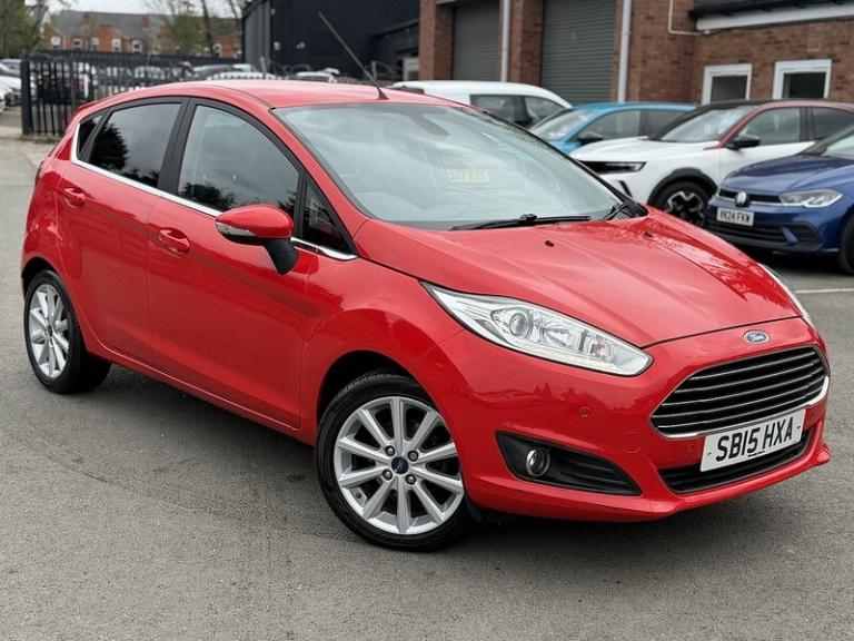  Ford Fiesta 1.0T EcoBoost Titanium Hatchback 5dr Petrol Powershift Euro 6 (100 ps) Hatchback Pet...