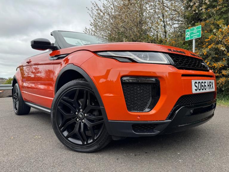 2016 Land Rover Range Rover Evoque 2.0 TD4 HSE Dynamic 2dr Auto CONVERTIBLE Diesel Automatic
