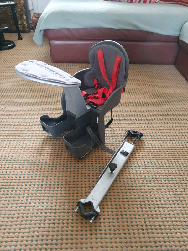 WeeRide safe front bike seat. Minimal use. Recommended age 1 to 4 year