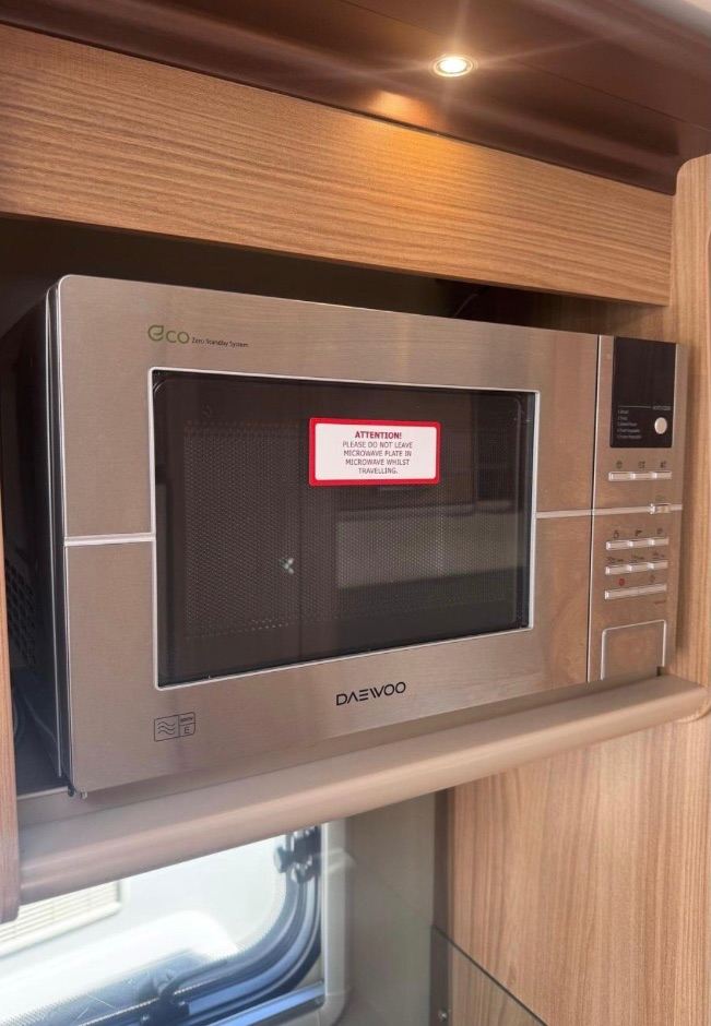 Bailey Unicorn Vigo Touring Caravan Island bed.