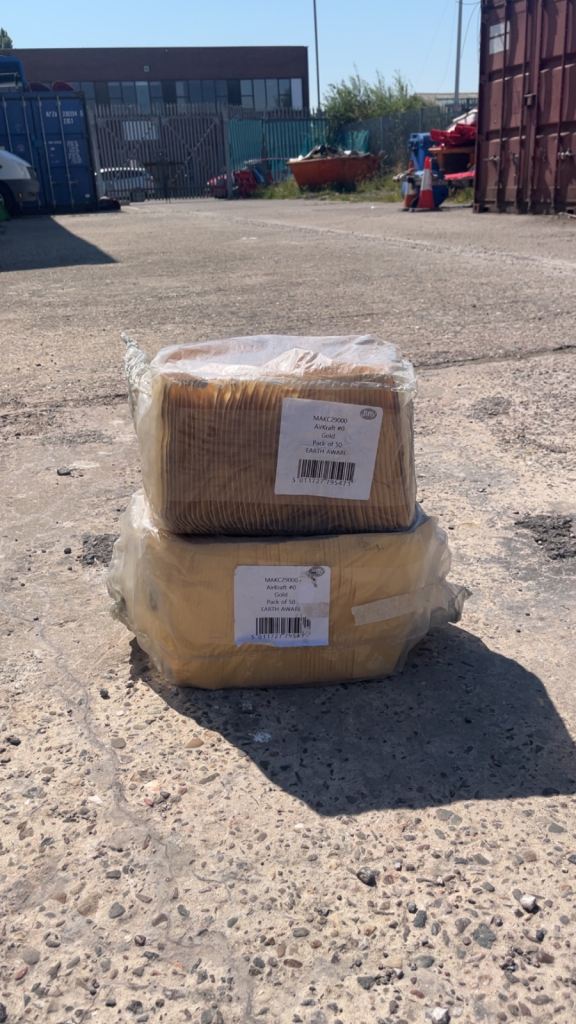 Jiffy AirKraft #0 Gold Bubble Padded Envelopes x 50 (120 x 210mm) Bulk available