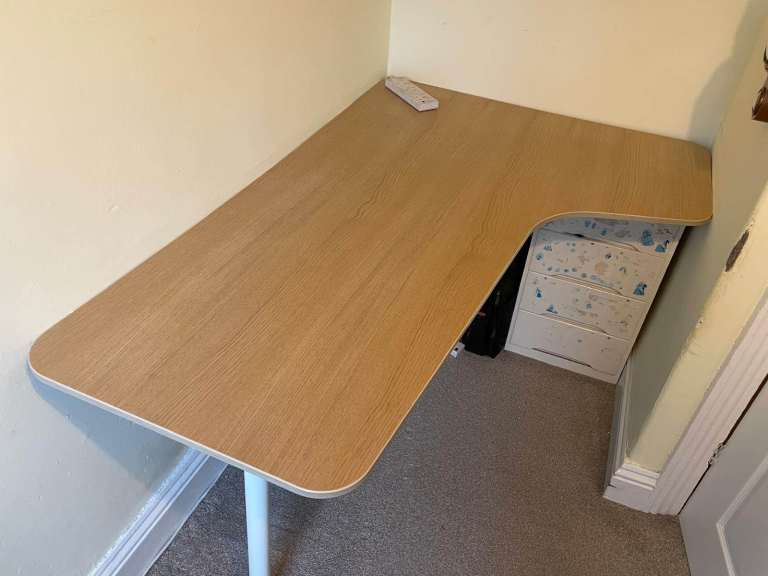 Ikea desk top and leg