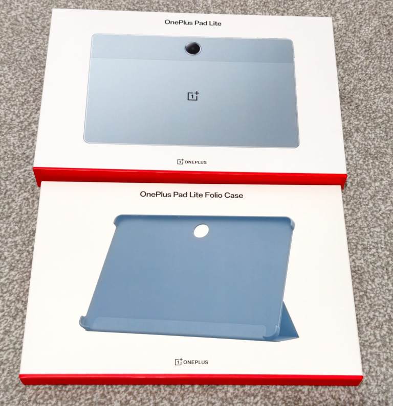 Oneplus Pad Lite 11" Tablet 128GB Wifi Blue + Folio Case