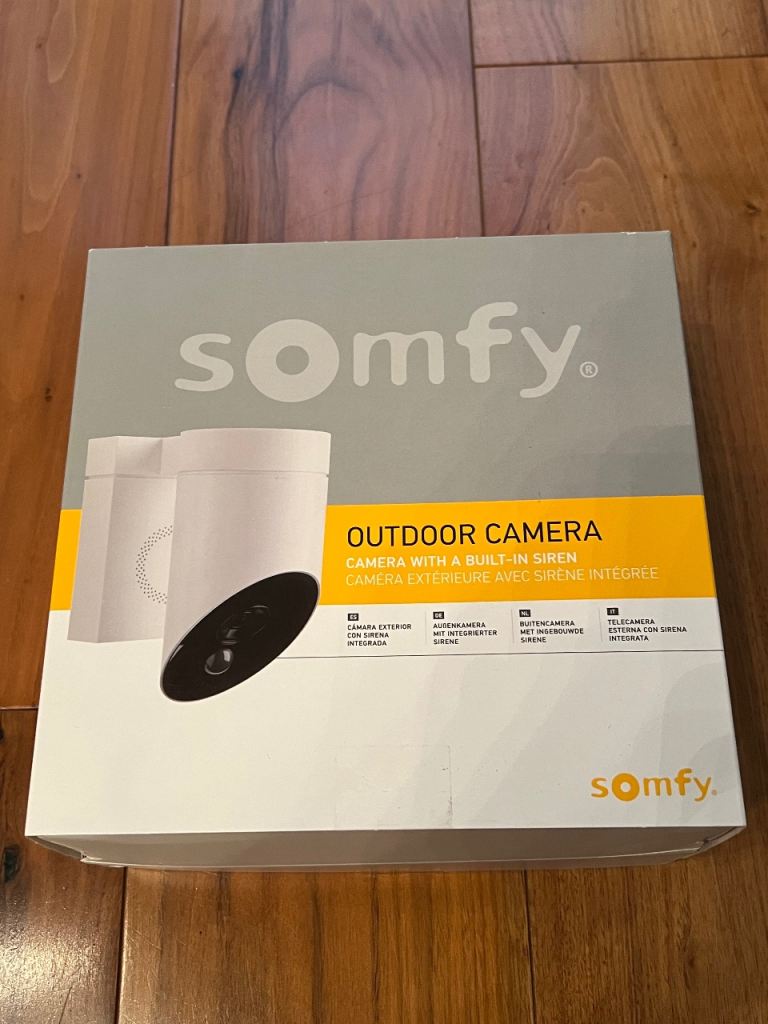 Somfy Outdoor Camera,  Built-in Siren