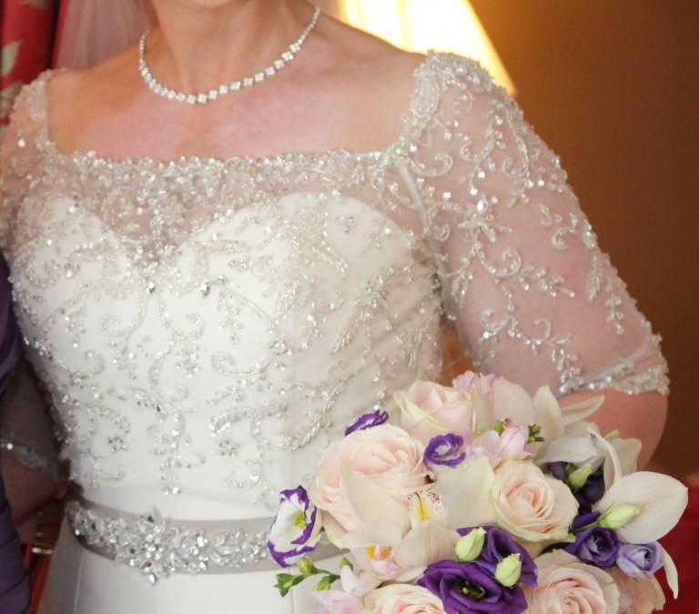 Maggie Sottero wedding dress size 12, veil and tiara - BUYER TO COLLECT
