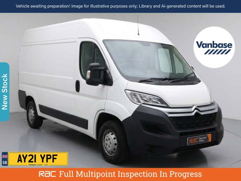 2021 Citroen Relay 2.2 BlueHDi H2 Van 140ps Enterprise PANEL VAN DIESEL Manual