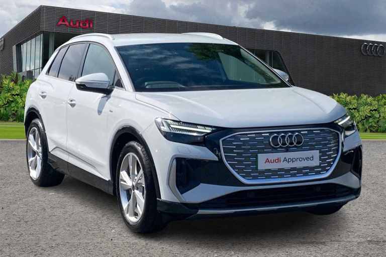 2025 Audi Q4 e-tron 250kW 55 Quattro 82kWh S Line 5dr Auto [Leather] SUV Electric Automatic