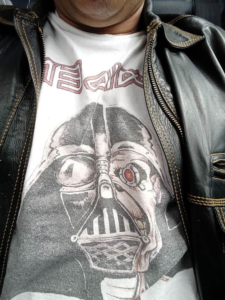 Iron Maiden Trooper Eddie Darth Vader T-Shirt - Good Condition