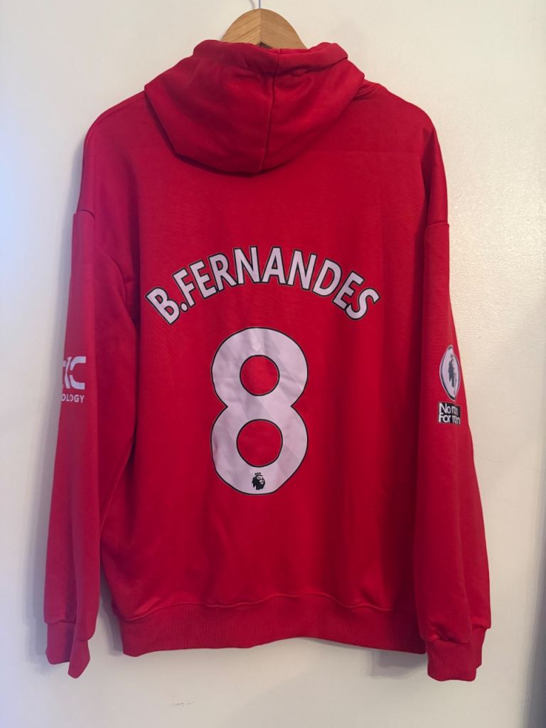 Man Utd 25/26 hoodie Bruno Fernandes 