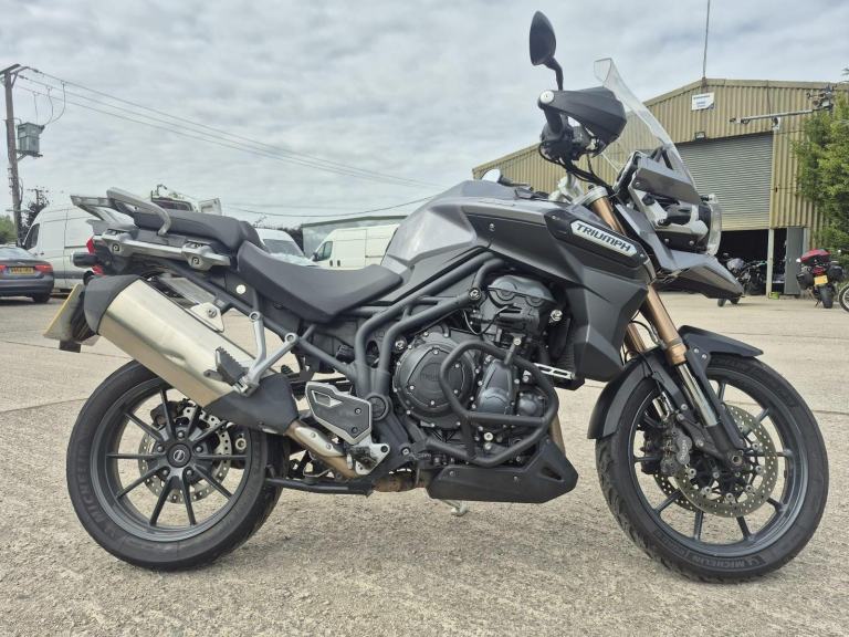 2014 14 Triumph Explorer 1215 Adventure Tourer Tiger 1200 Grey History