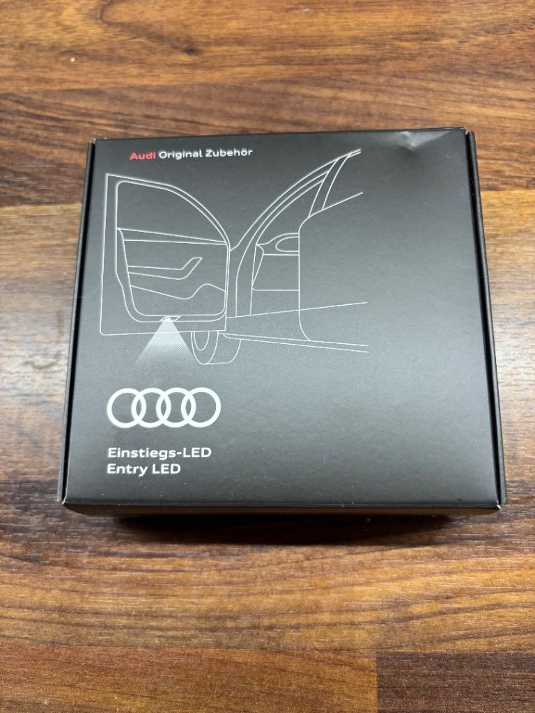 Audi LED Entry Lights - Audi Logo and Quattro Logo