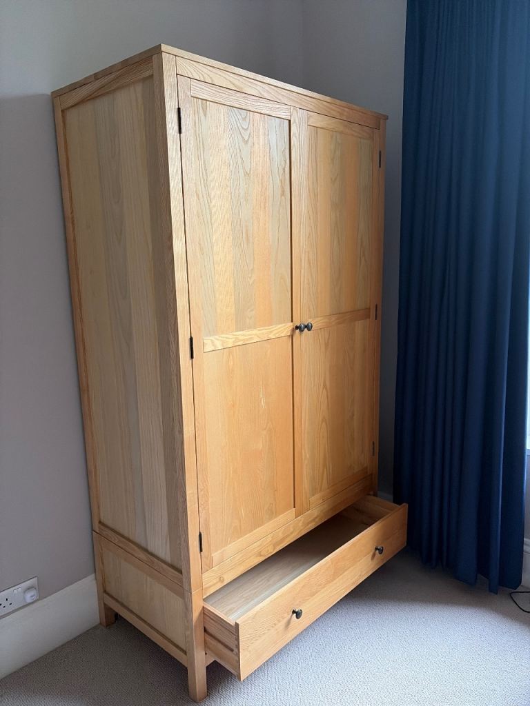 Wooden wardrobe 