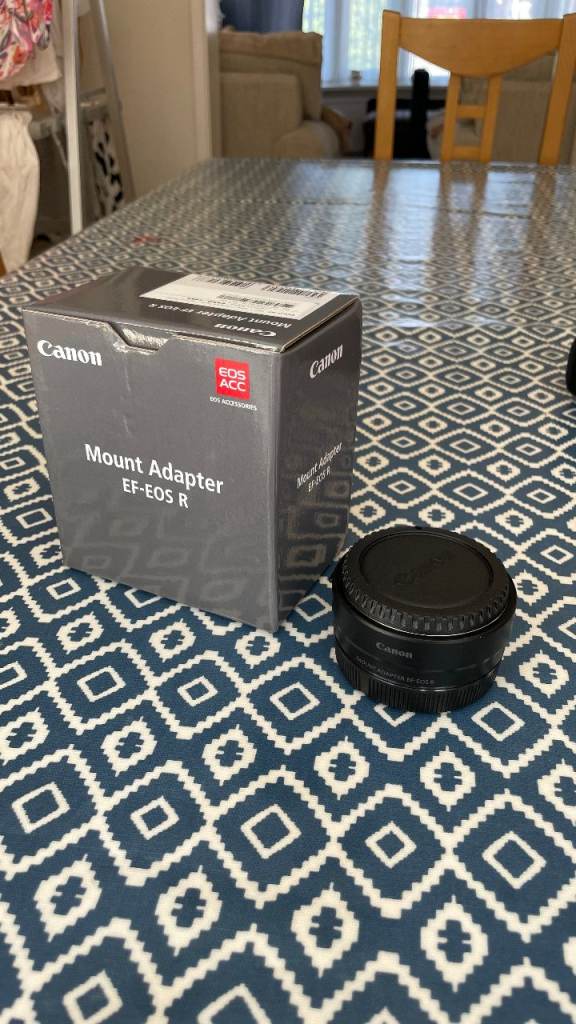 Canon Mount Adapter EF-EOS R – Boxed, Excellent Condition