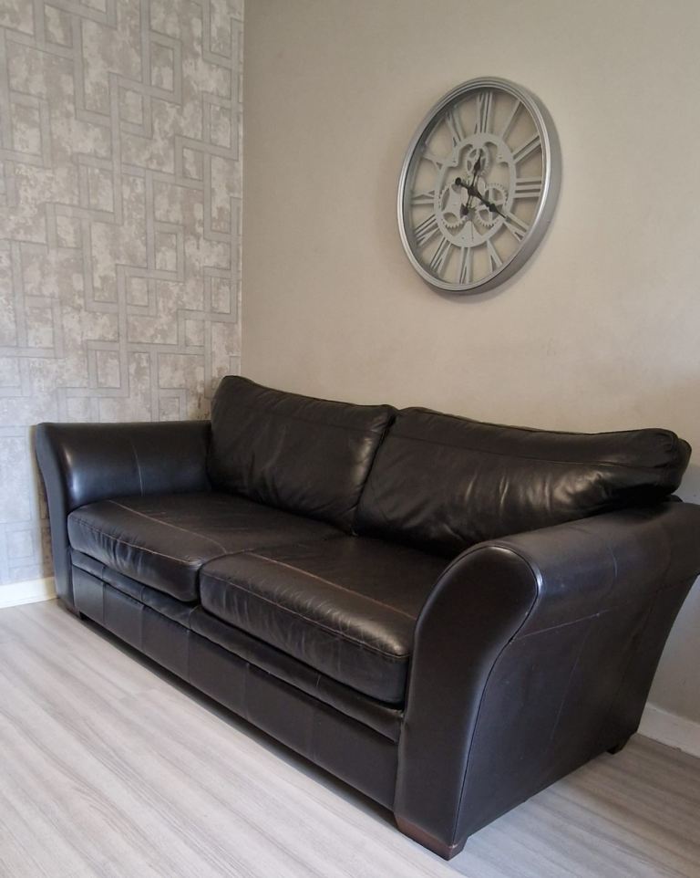 3 seater leather sofa 