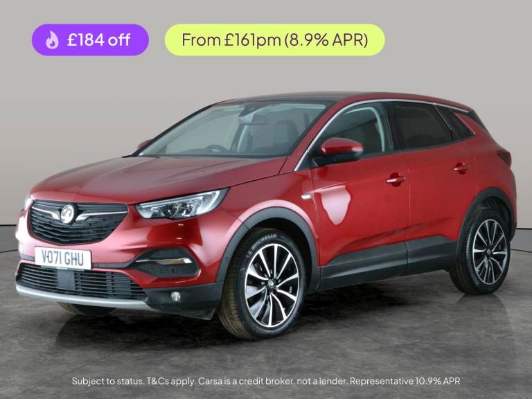 2022 Vauxhall Grandland X 1.2 Turbo Elite Nav 5dr Auto [8 Speed] HATCHBACK PETROL Automatic