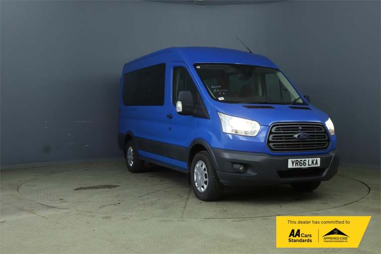 2016 Ford Transit 2.2 TDCi 350 HDT Trend Minibus 4dr Diesel Manual L2 H2 (196 g/km, 123 bhp) Mini...