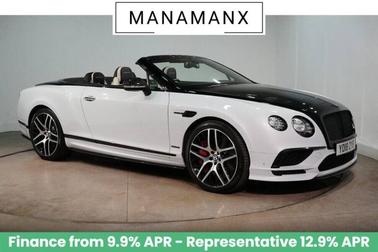 2018 Bentley Continental 6.0 W12 GTC Supersports Convertible 2dr Petrol Auto 4WD Euro 6 (710 ps) ...