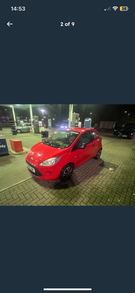 Ford, KA, Hatchback, 2012, Manual, 1242 (cc), 3 doors