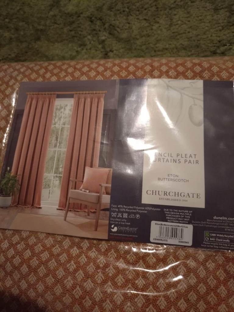 Church gate curtains
