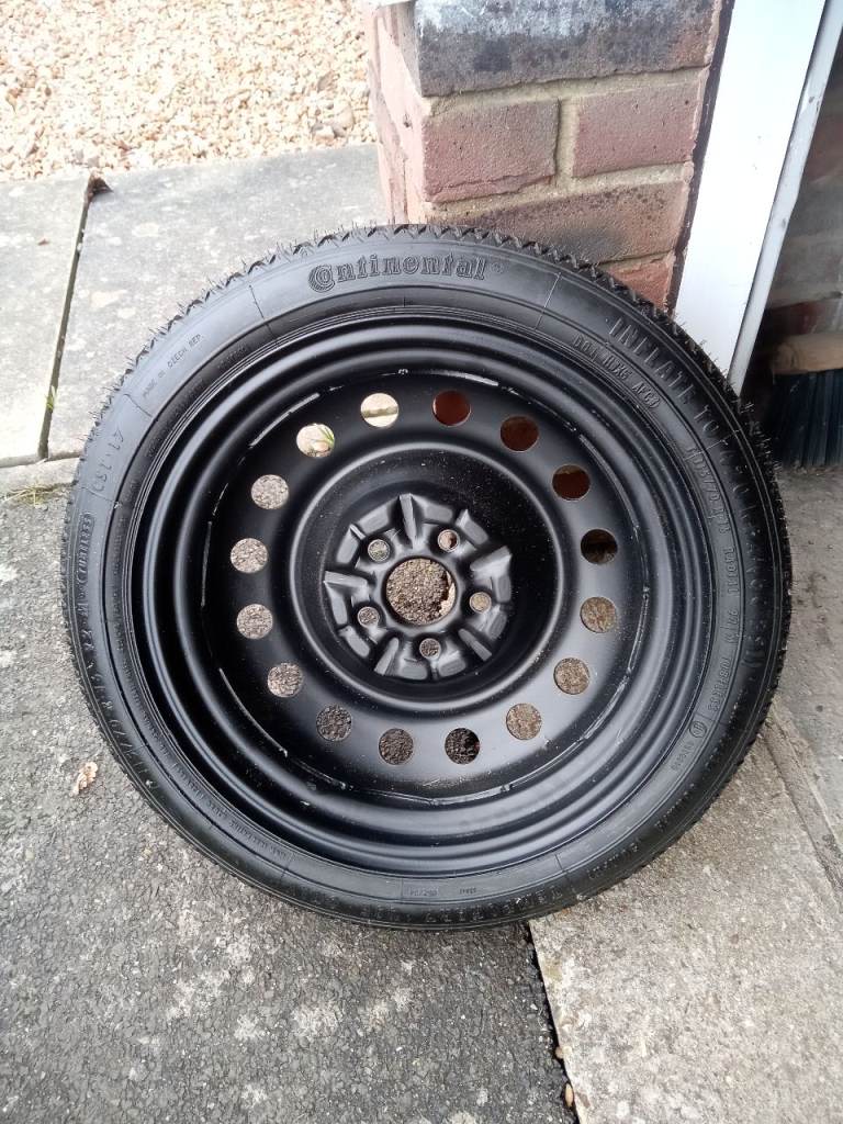 Half size spare tyre