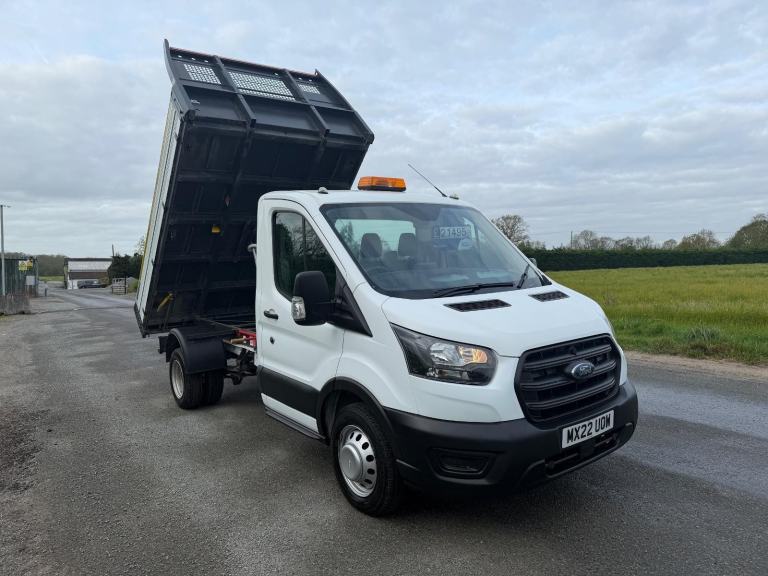 Ford Transit 2.0 350 EcoBlue HD Leader tipper Aircon apple car play  ... 2022/22