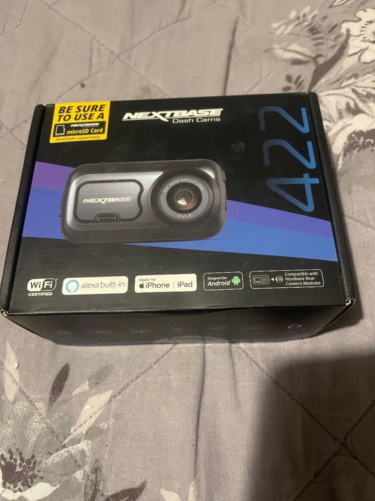 Nextbase GW422 dashcam bundle (Never Used)