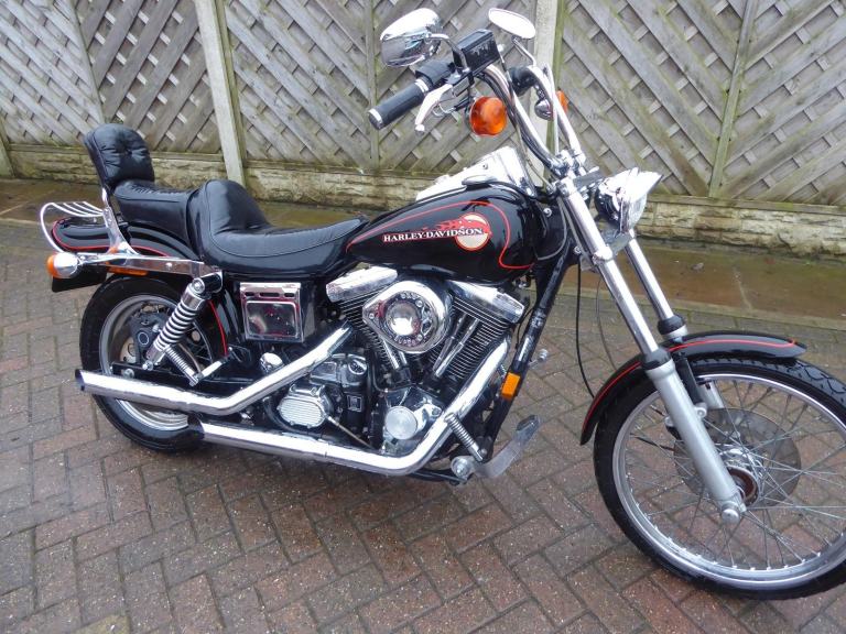 HARLEY DAVIDSON 1340 DYNA WIDEGLIDE VERY LOW MILES NEW BATTERY 1YRS MOT