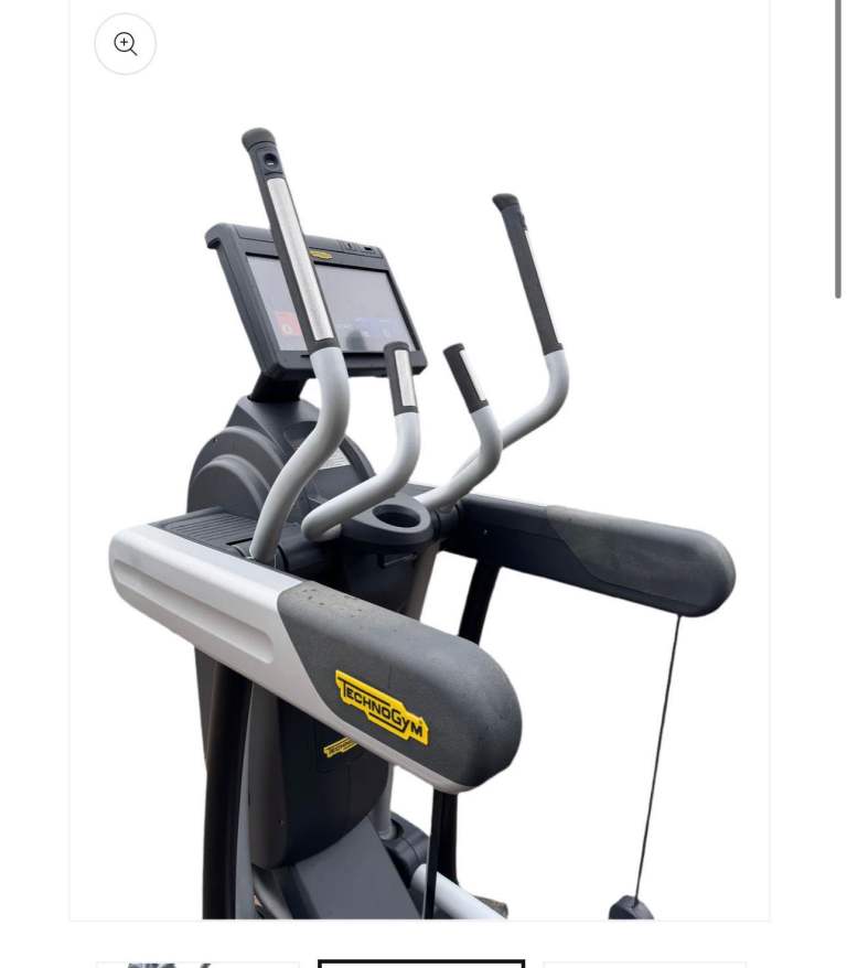 Technogym Excite+ Vario Unity Elliptical - Commercial Gym Equipment (clearance)  £699 