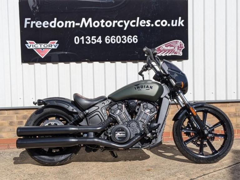 Indian Scout Rogue...one owner...1677 mile...history