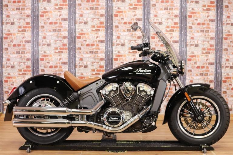 2017 INDIAN SCOUT - ONLY 9,773 MILES - GENUINE INDIAN STAGE 1 EXHAUST - SUPERB!