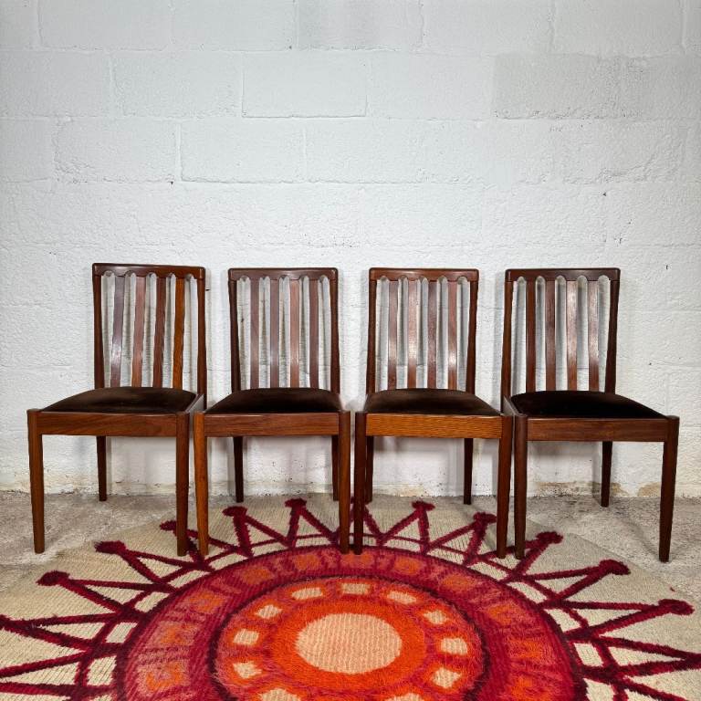 Meredew Teak Dining Set Mid-Century Extending Table & 8 Chairs Vintage Retro