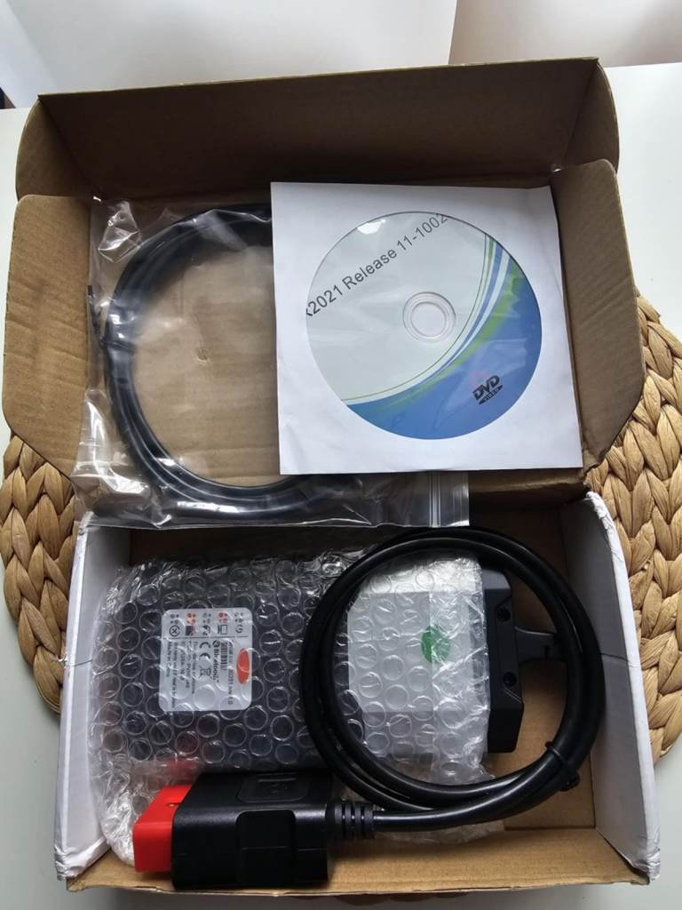 Delphi Version 2021.11 DS150 Bluetooth VCI car diagnostic interface with software