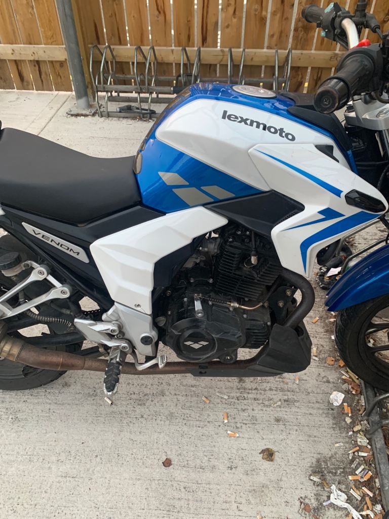 Lexmoto, VENOM, 2017, want to swap open to offers 