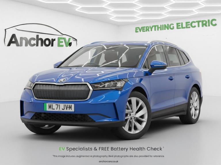 2021 Skoda Enyaq SUV 5dr Electric Auto Air Con Sensors 62kWh Estate Electric Automatic